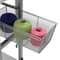 Sew Ready Craft Table with Storage Basket & Shelf